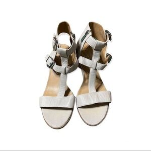 Franco Sarto Leather Sandals Size 8 M